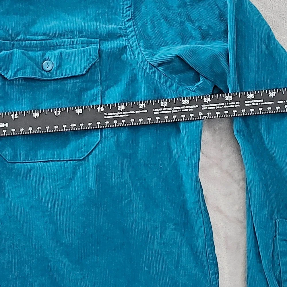 Levi's Jackson Worker Shacket Men's L Blue Corduroy Button Up‎ Gorpcore Button